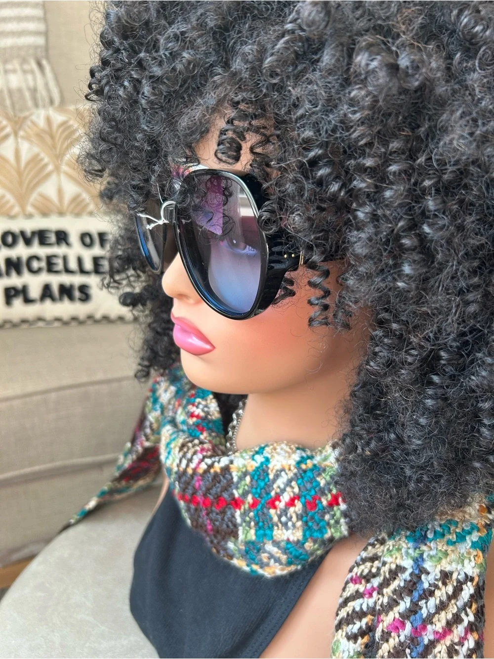 ✨NEW Oversized Gradient Black Sunglasses